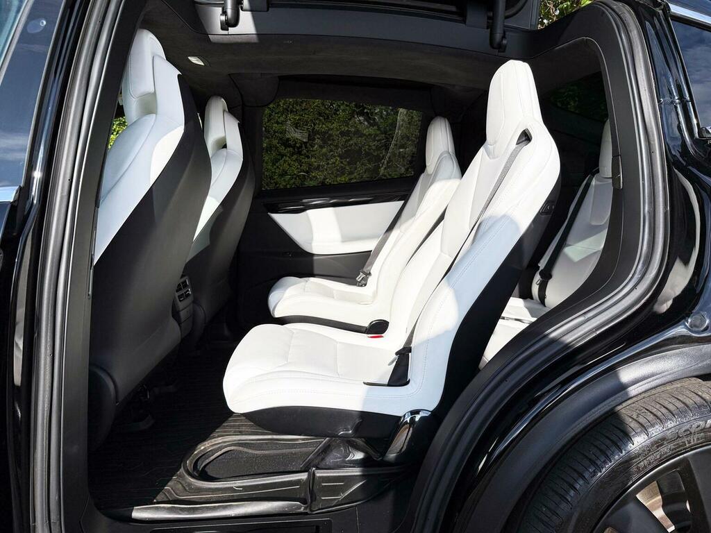 Tesla Model X Long Range Awd 7 White #14