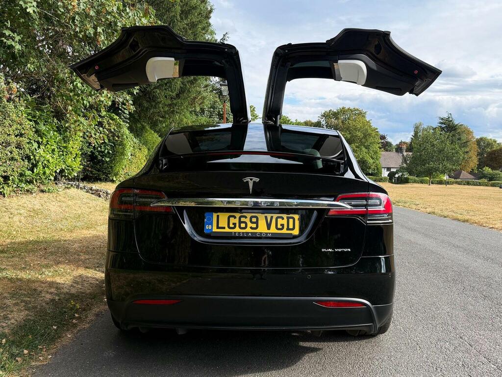 Tesla Model X Suv Dual Motor Long Range 4Wde 201969 LG69VGD Black #3