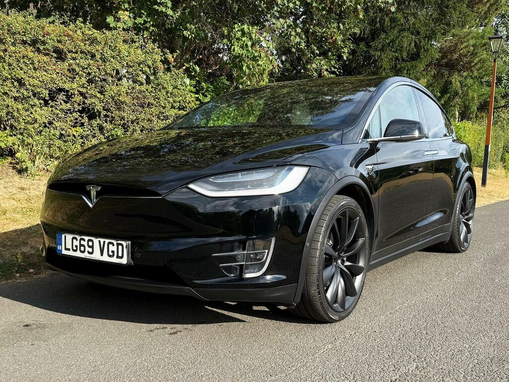 Tesla Model X Long Range Awd 7 White #10