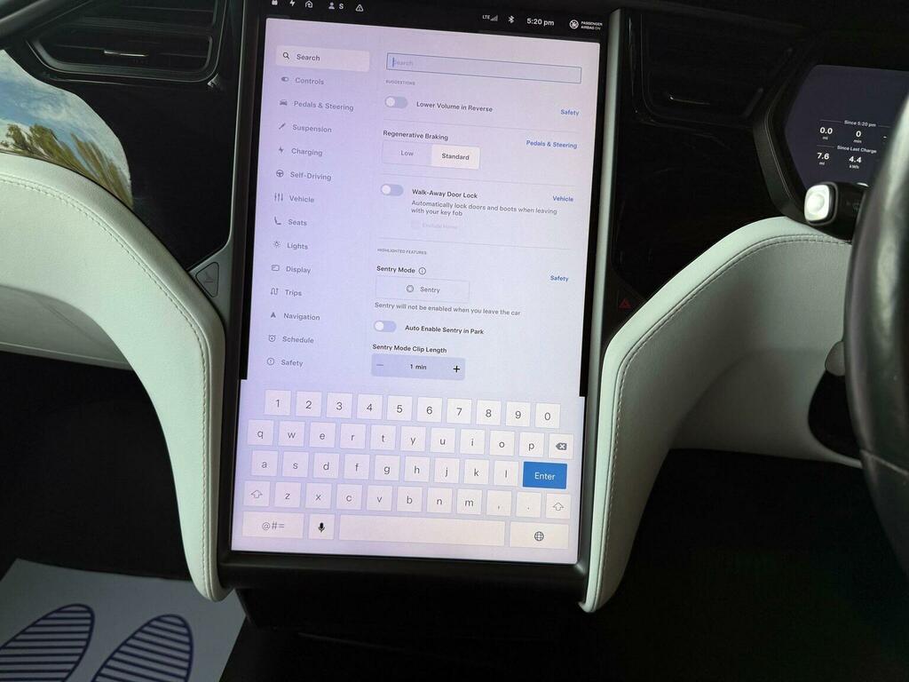 Tesla Model X Long Range Awd 7 White #22
