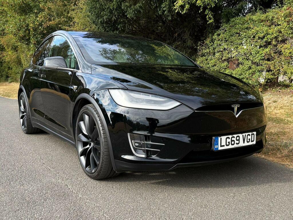 Tesla Model X Suv Dual Motor Long Range 4Wde 201969 LG69VGD Black #4