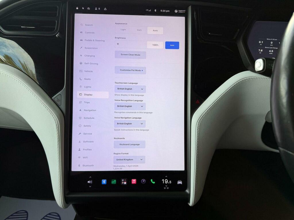 Tesla Model X Long Range Awd 7 White #33
