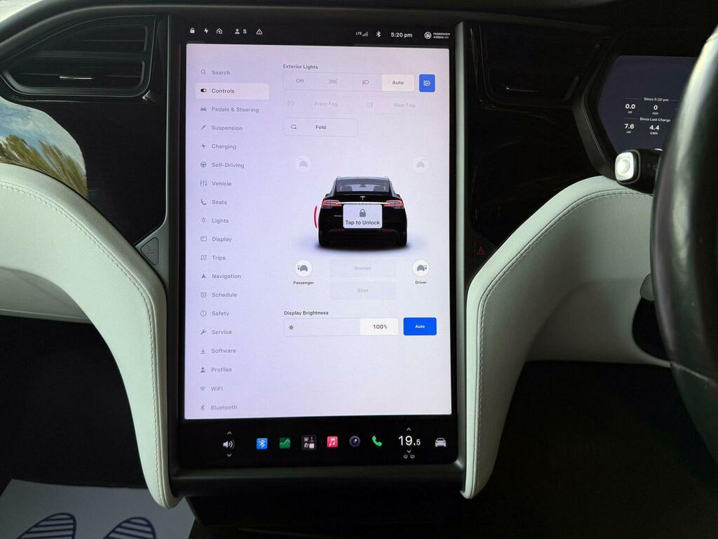 Tesla Model X Long Range Awd 7 White #23