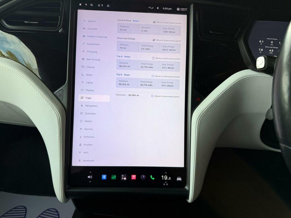 Tesla Model X Long Range Awd 7 White #35