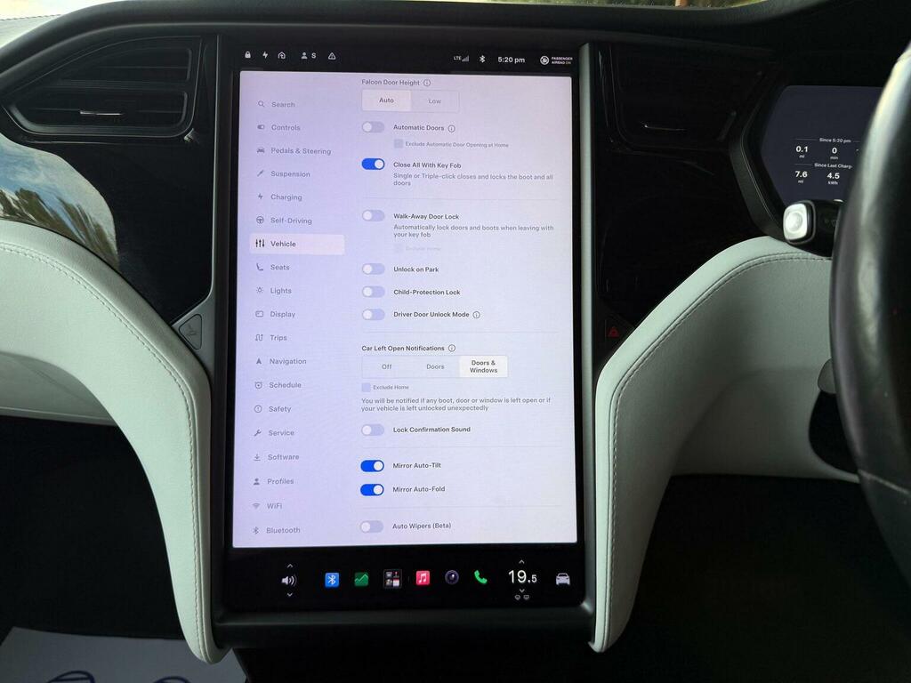 Tesla Model X Long Range Awd 7 White #30