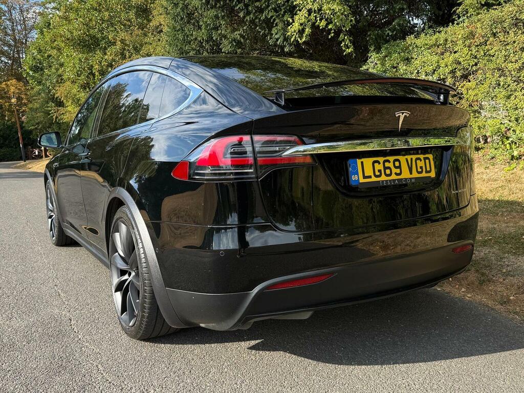 Tesla Model X Long Range Awd 7 White #8