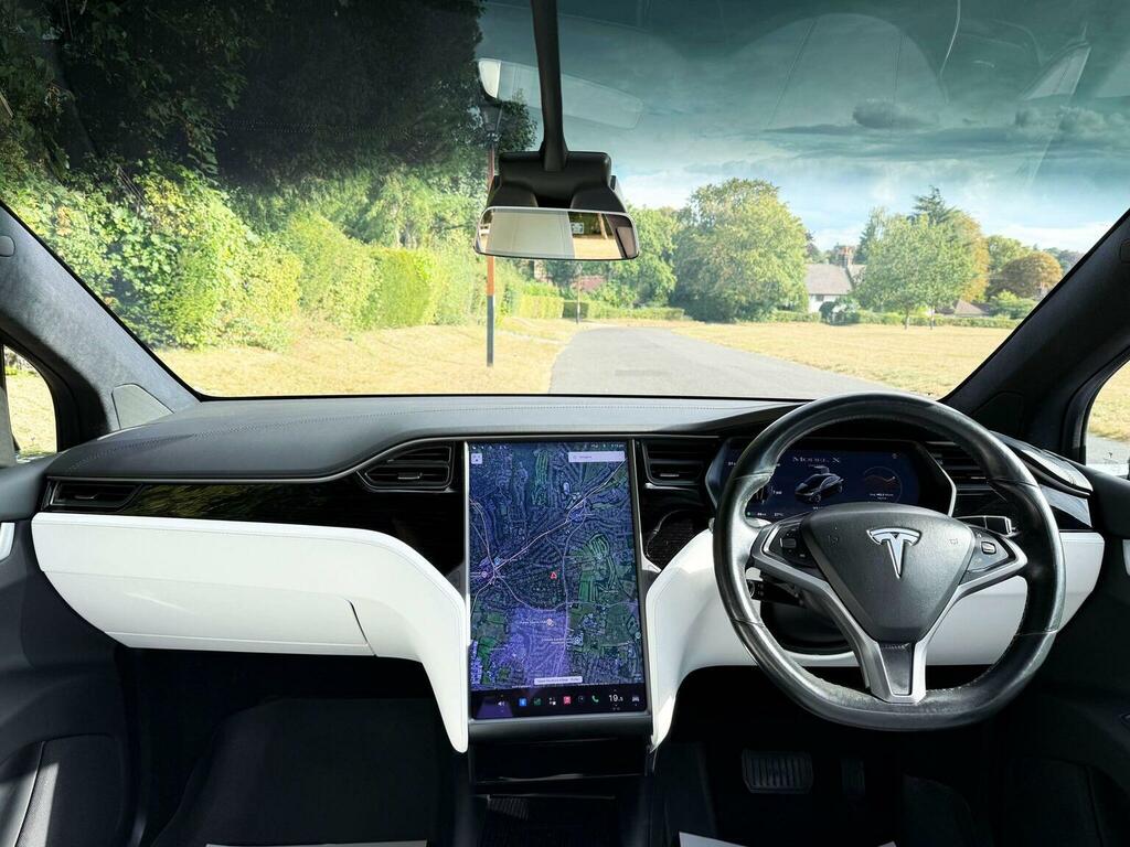 Tesla Model X Long Range Awd 7 White #19