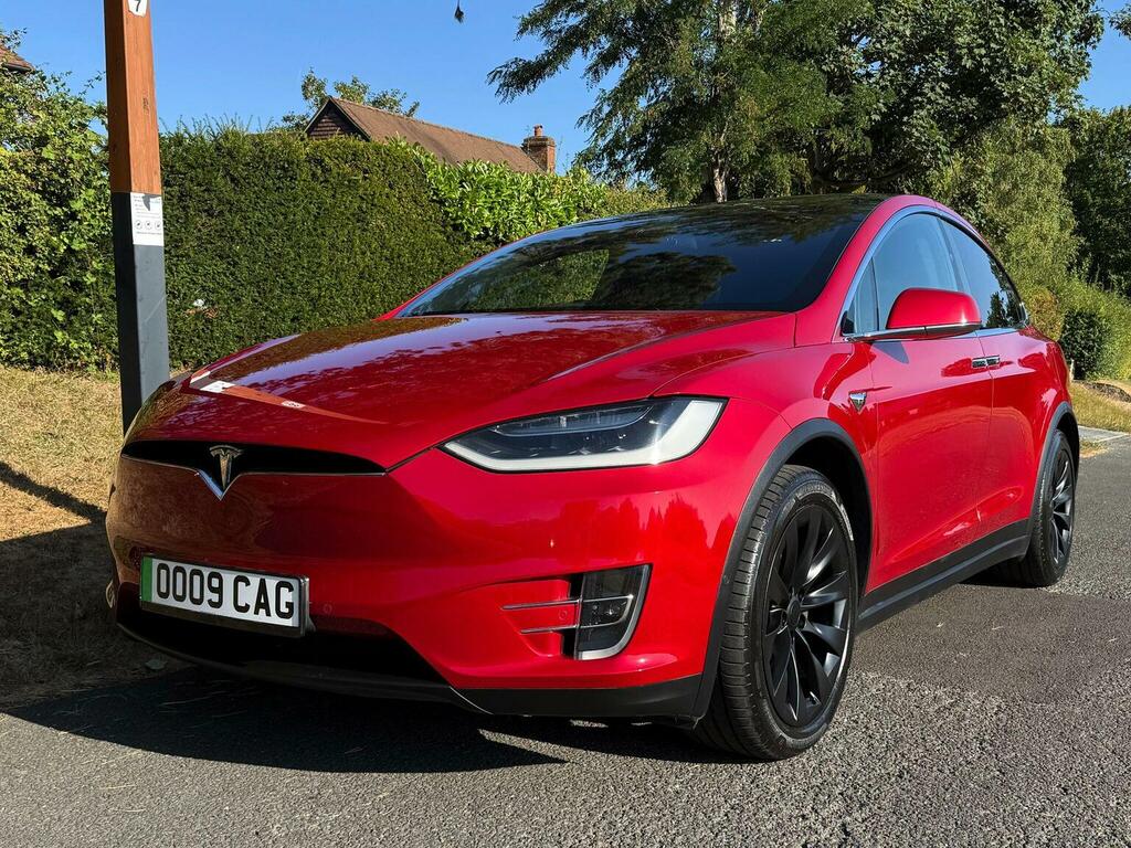 Tesla Model X 75D Silver #10