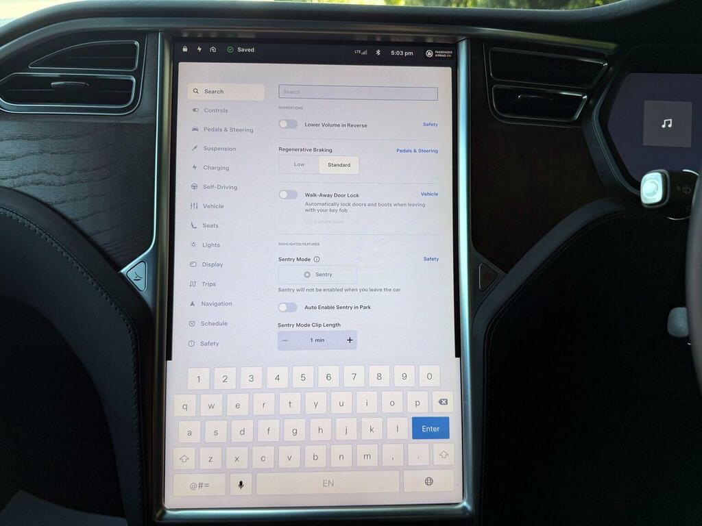 Tesla Model X 75D Silver #22