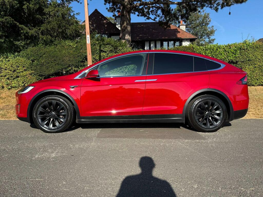 Tesla Model X 75D Silver #9
