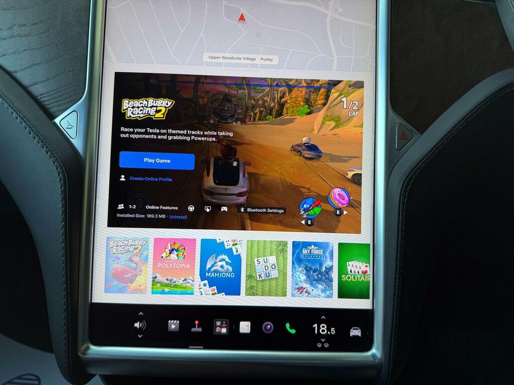 Tesla Model X 75D Silver #49