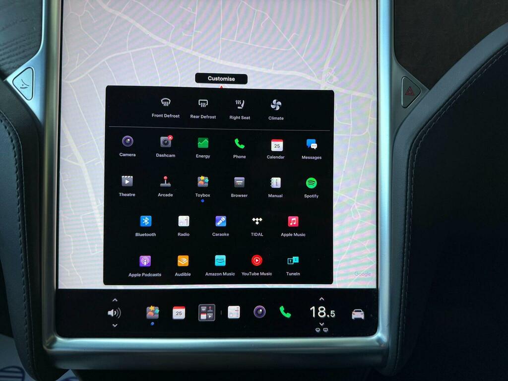 Tesla Model X 75D Silver #46