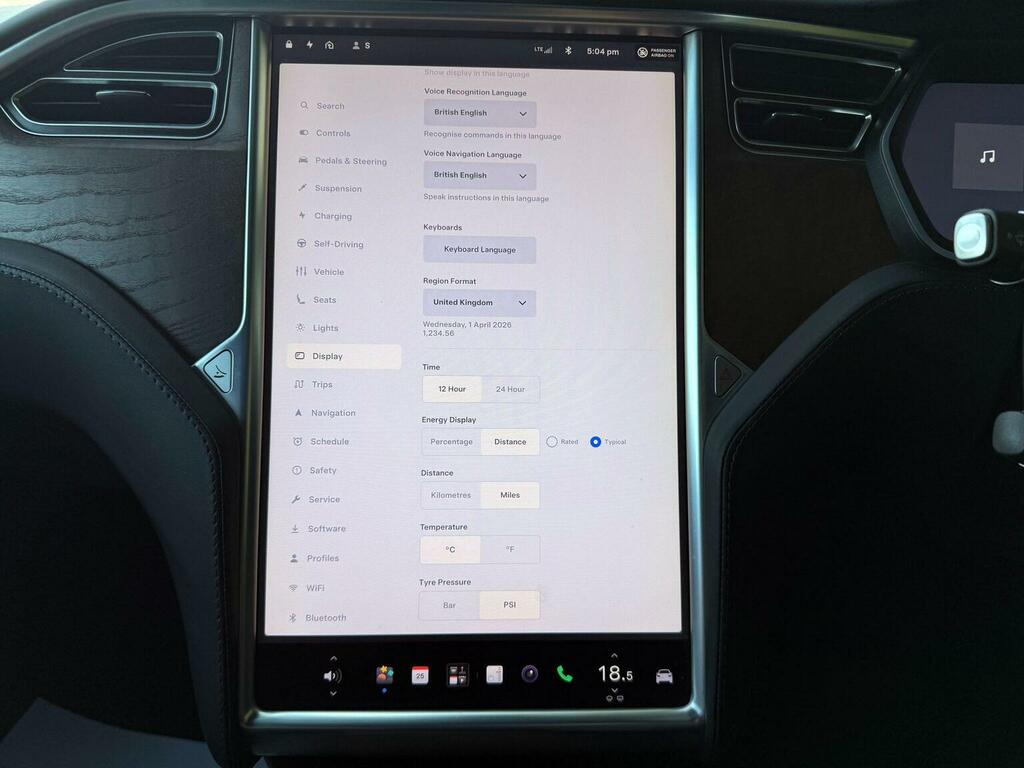 Tesla Model X 75D Silver #34