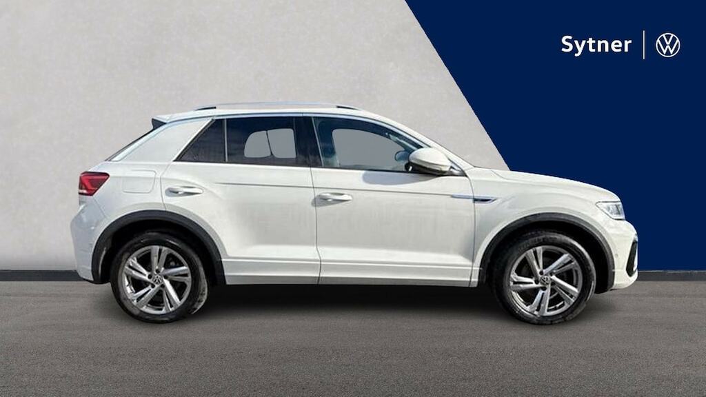 Volkswagen T-Roc 1.5 Tsi R-line Dsg Grey #4