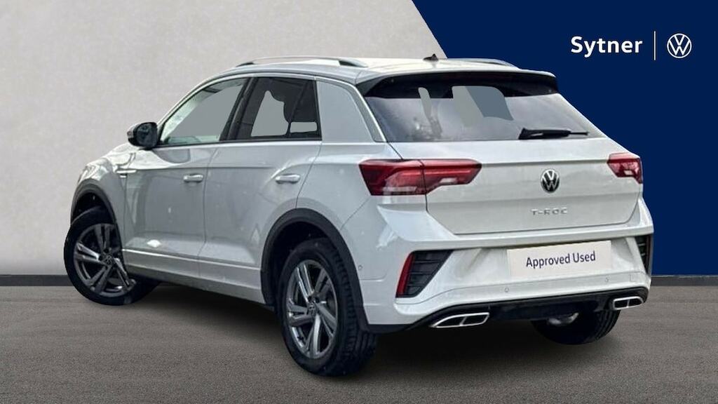 Volkswagen T-Roc 1.5 Tsi R-line Dsg Grey #3
