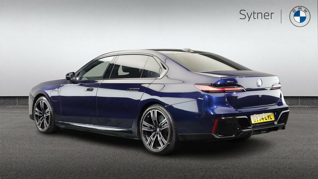 BMW 7 Series 750E Xdrive M Sport Blue #2