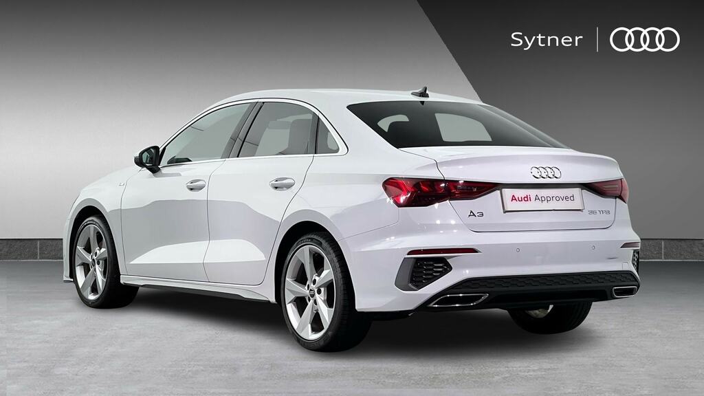 Audi A3 35 Tfsi S Line WD72EZC White #3