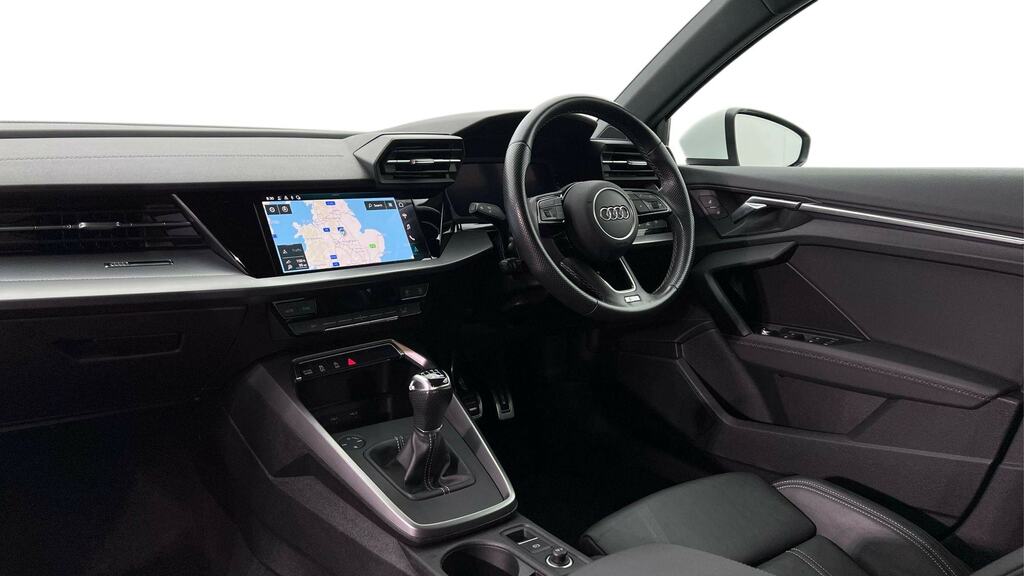 Audi A3 35 Tfsi S Line WD72EZC White #2