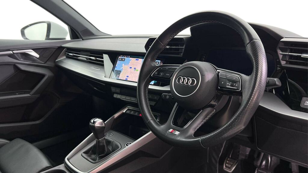 Audi A3 35 Tfsi S Line WD72EZC White #6