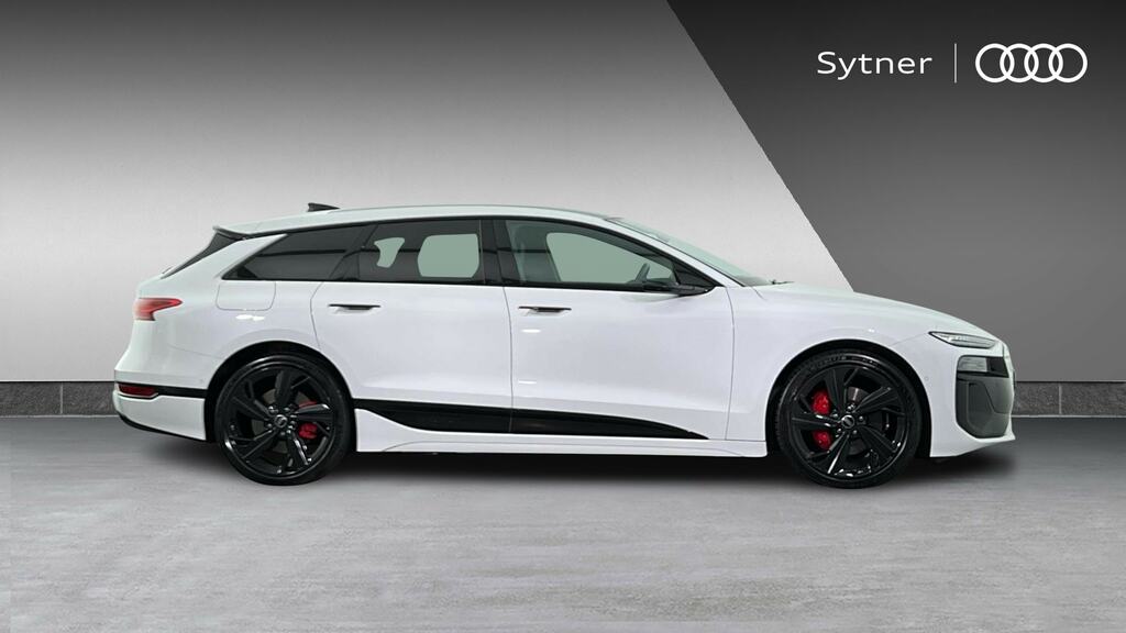 Audi A6 E-tron Avant 270Kw Performance 100Kwh Launch Edition White #4