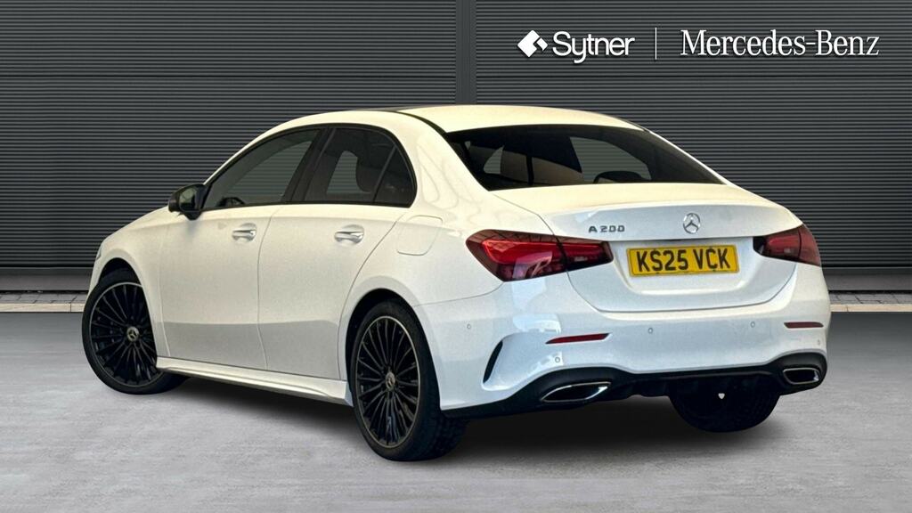 Mercedes-Benz A Class A200 Amg Line Premium Plus KS25VCK White #2