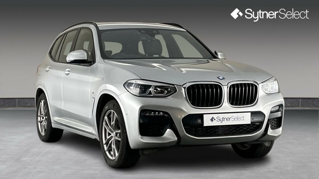 BMW X3 Xdrive20i M Sport Step Tech Pack Silver