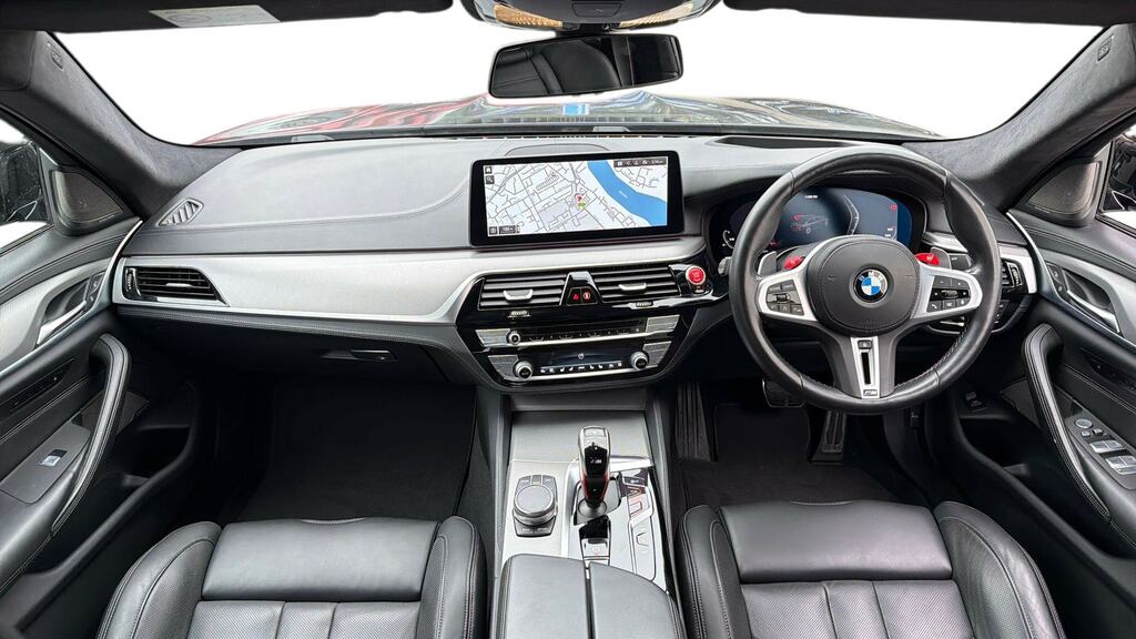 BMW M5 M5 Competition Dct Blue #4