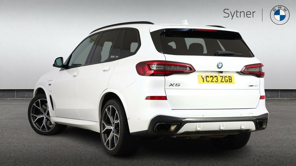 BMW X5 Xdrive45e M Sport YC23ZGB White #2