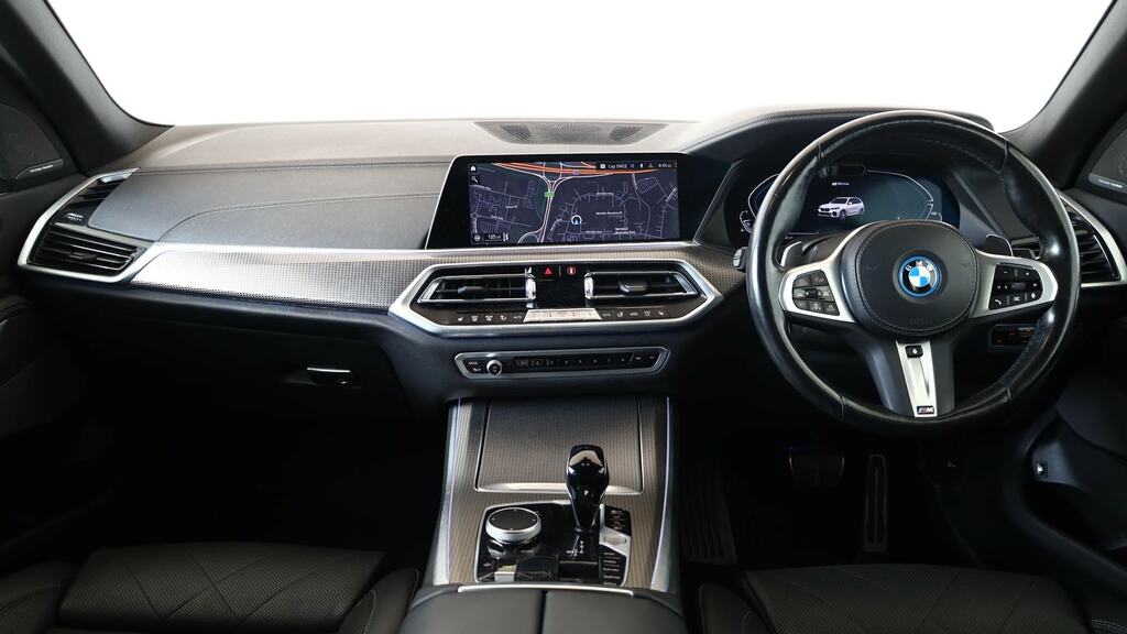 BMW X5 Xdrive45e M Sport YC23ZGB White #4