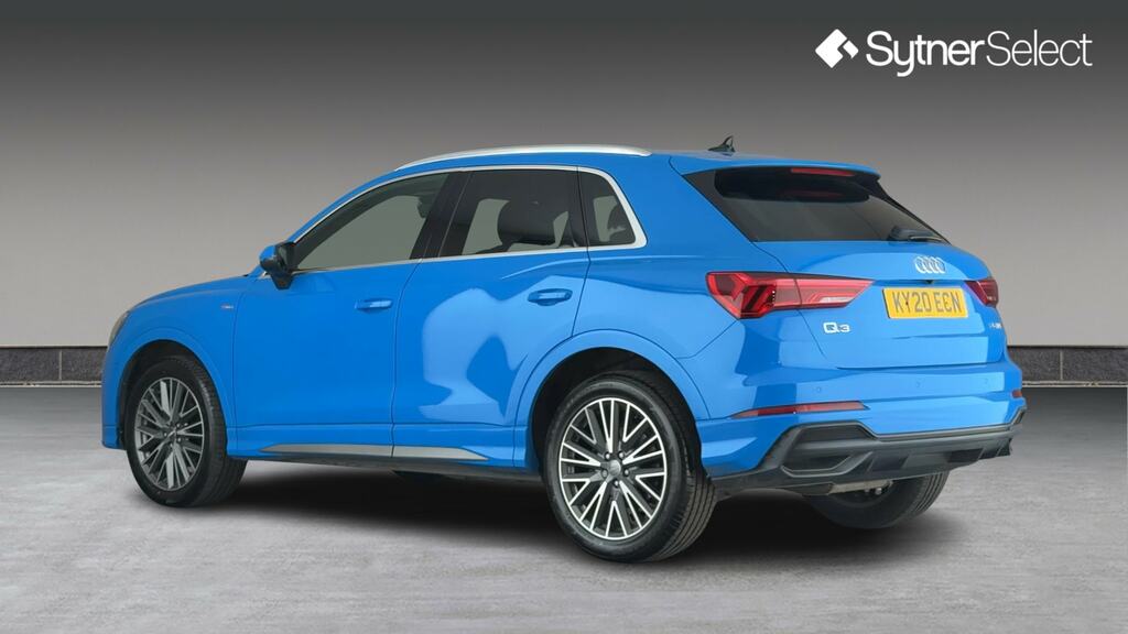 Audi Q3 35 Tdi S Line S Tronic KY20ECN Blue #2