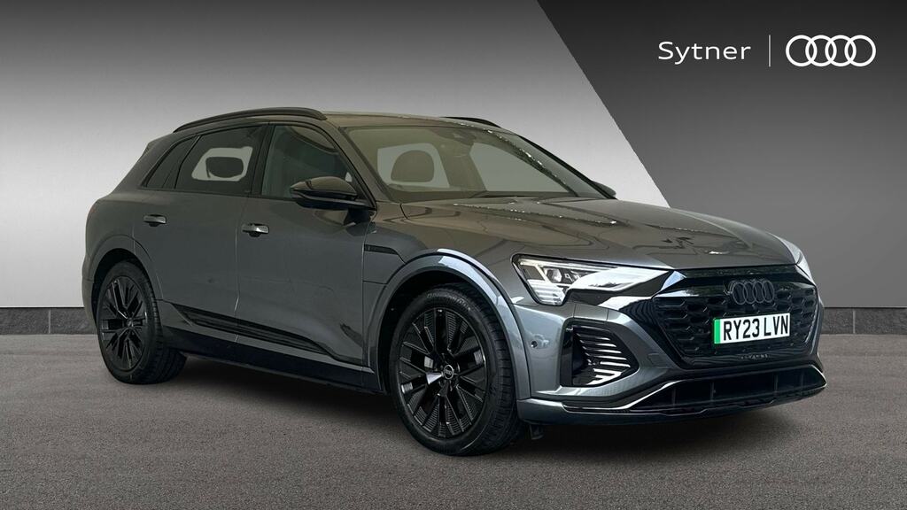 Audi Q8 e tron 300Kw 55 Quattro 114Kwh Black Ed At Tech Pro Grey