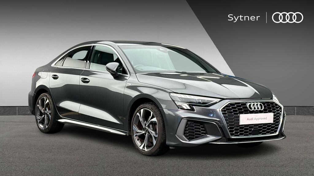 Audi A3 35 Tfsi S Line YD73BYJ Grey