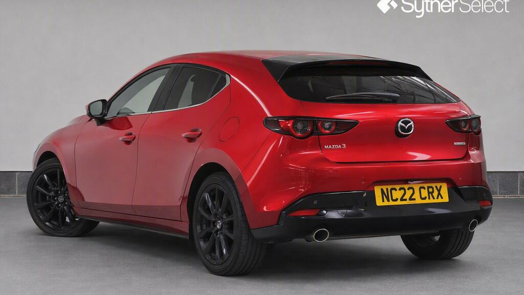 Mazda 3 2.0 E-skyactiv X Mhev 186 Gt Sport Tech NC22CRX Red #3