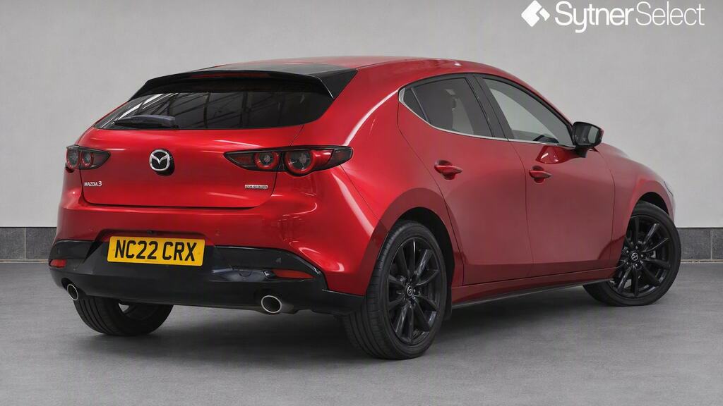 Mazda 3 2.0 E-skyactiv X Mhev 186 Gt Sport Tech NC22CRX Red #4