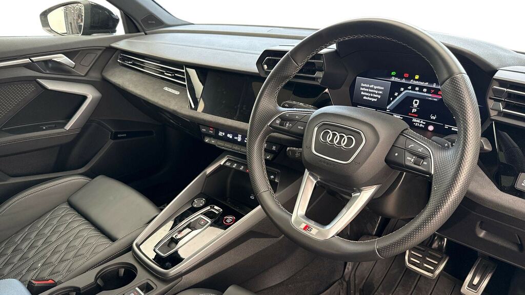 Audi A3 S3 Tfsi Black Ed Quattro S Tronic Tech Pro BV25GYU Black #6