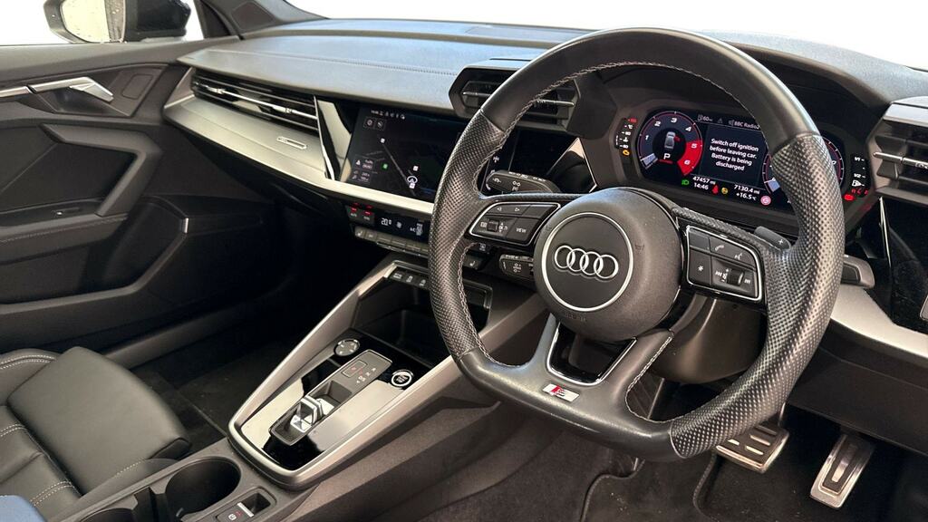 Audi A3 35 Tdi Black Edition S Tronic Tech Pack KT73BVP Grey #6