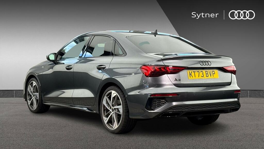 Audi A3 35 Tdi Black Edition S Tronic Tech Pack KT73BVP Grey #3