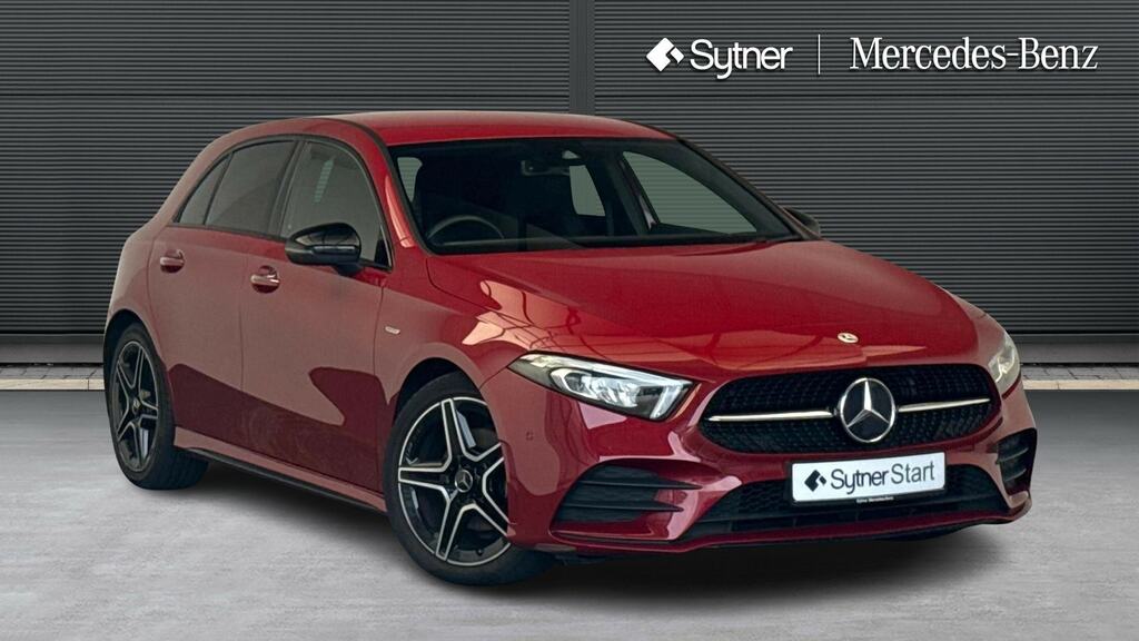 Mercedes-Benz A Class A200 Amg Line Premium Edition Red