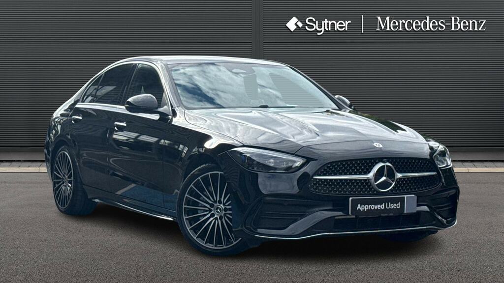 Mercedes-Benz C Class C300 Amg Line Premium Plus 9G-tronic Black