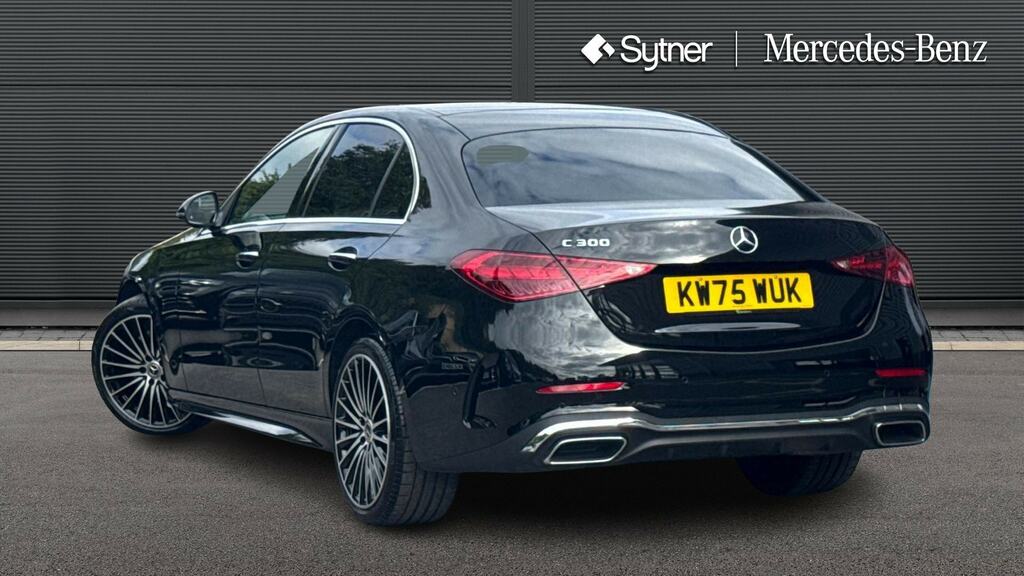 Mercedes-Benz C Class C300 Amg Line Premium Plus 9G-tronic KW75WUK Black #2