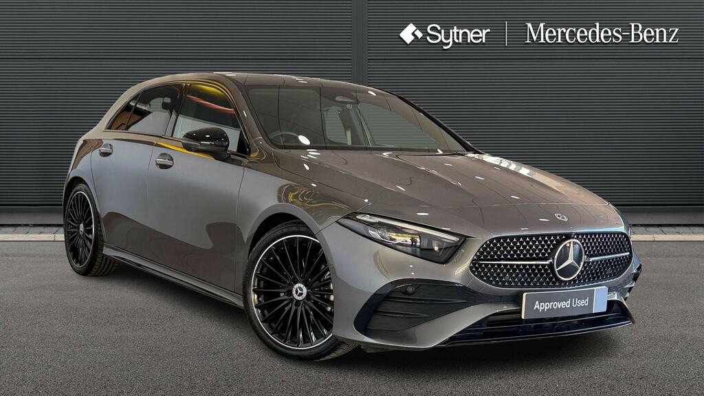 Mercedes-Benz A Class A200d Amg Line Premium Plus KX26RVK Grey