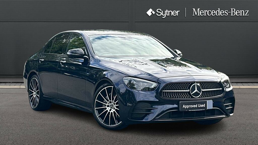 Mercedes-Benz E Class E220d Amg Line Night Edition Prem 9G-tronic Blue
