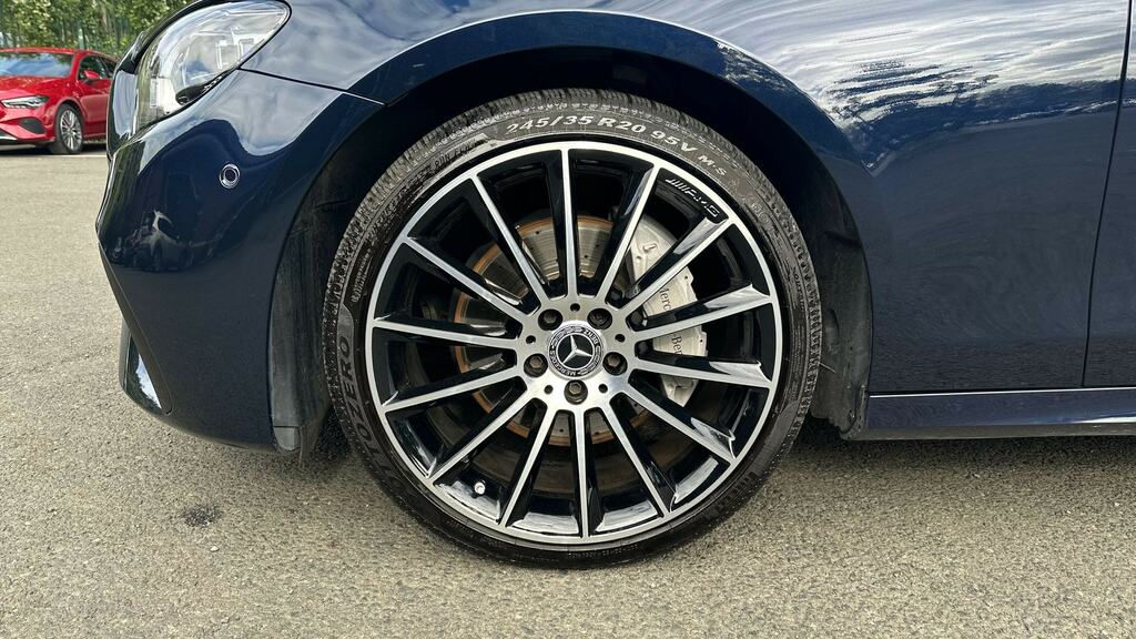 Mercedes-Benz E Class E220d Amg Line Night Edition Prem 9G-tronic WA71OVC Blue #5