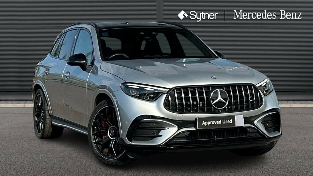 Mercedes-Benz GLC Class Glc 63 S 4Matic E Perform Night Ed Prem Mct Silver