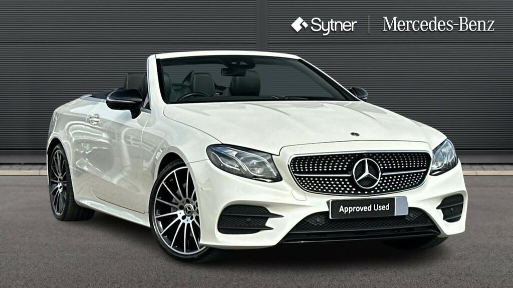 Mercedes-Benz E Class E300d Amg Line Night Ed Premium 9G-tronic White
