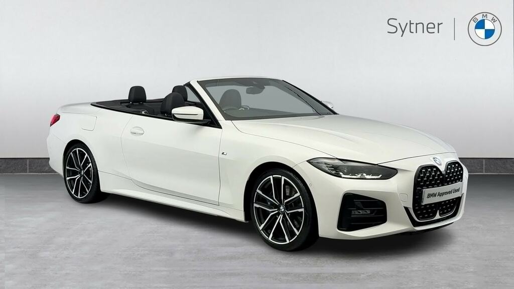 BMW 4 Series 430I M Sport Step Pro Pack OV21XCB White