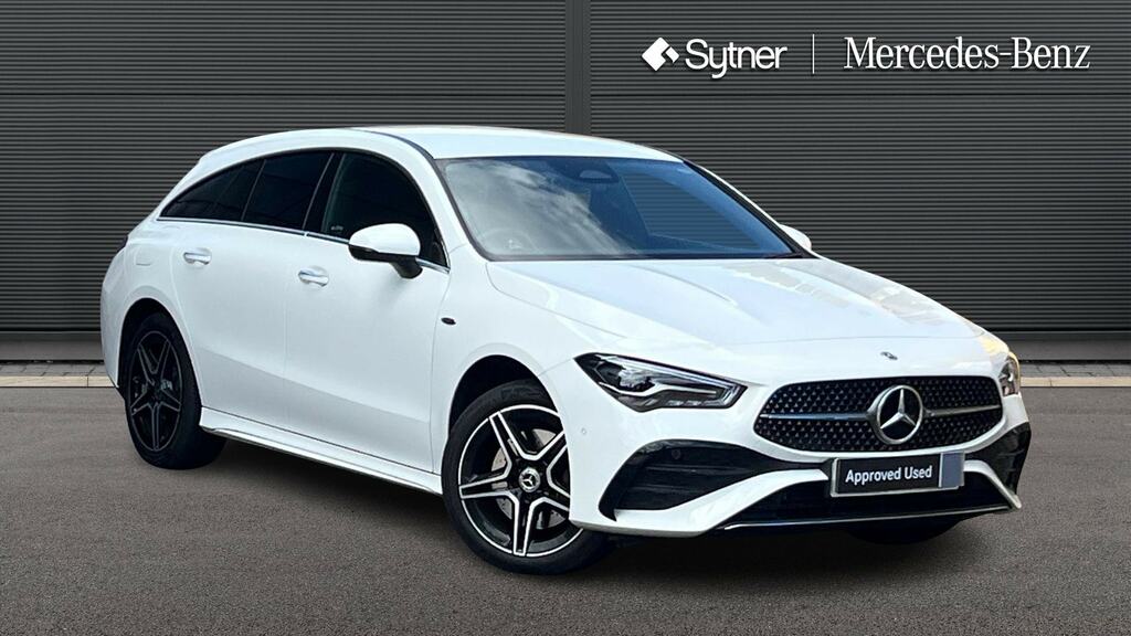 Mercedes-Benz CLA Class Cla 250E Amg Line Executive Tip White