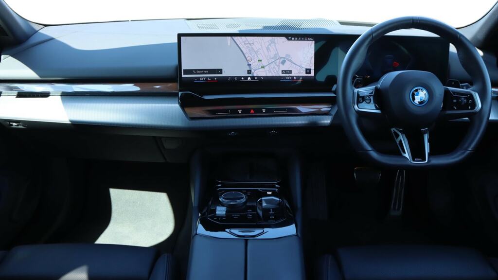BMW 5 Series 530E M Sport Pro Tech Plus YJ74SAC Black #4