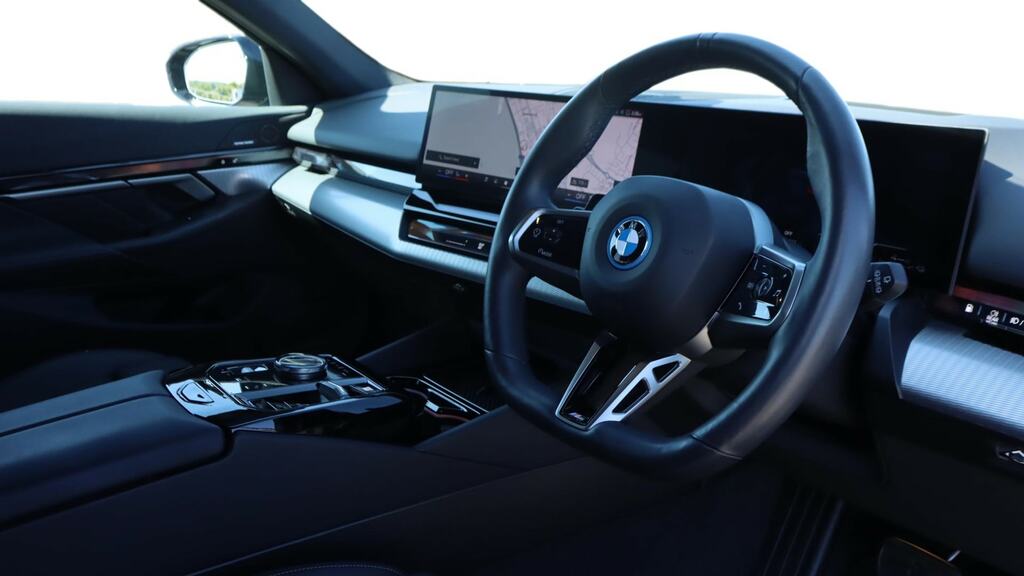 BMW 5 Series 530E M Sport Pro Tech Plus YJ74SAC Black #6