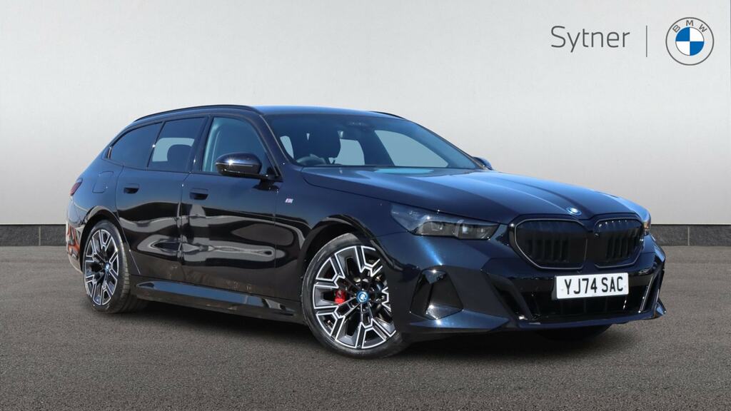 BMW 5 Series 530E M Sport Pro Tech Plus YJ74SAC Black
